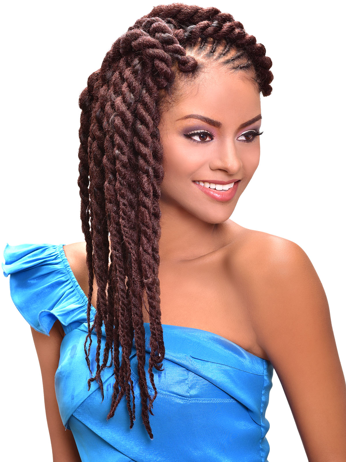 REALISTIC DOUBLE JUMBO AFRO TWIST BRAID 24"