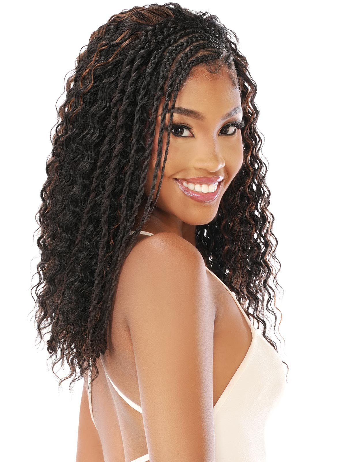 REALISTIC COCONUT DEEP TWIST 14"/16"/18" with 4x4 (HI HEAT)