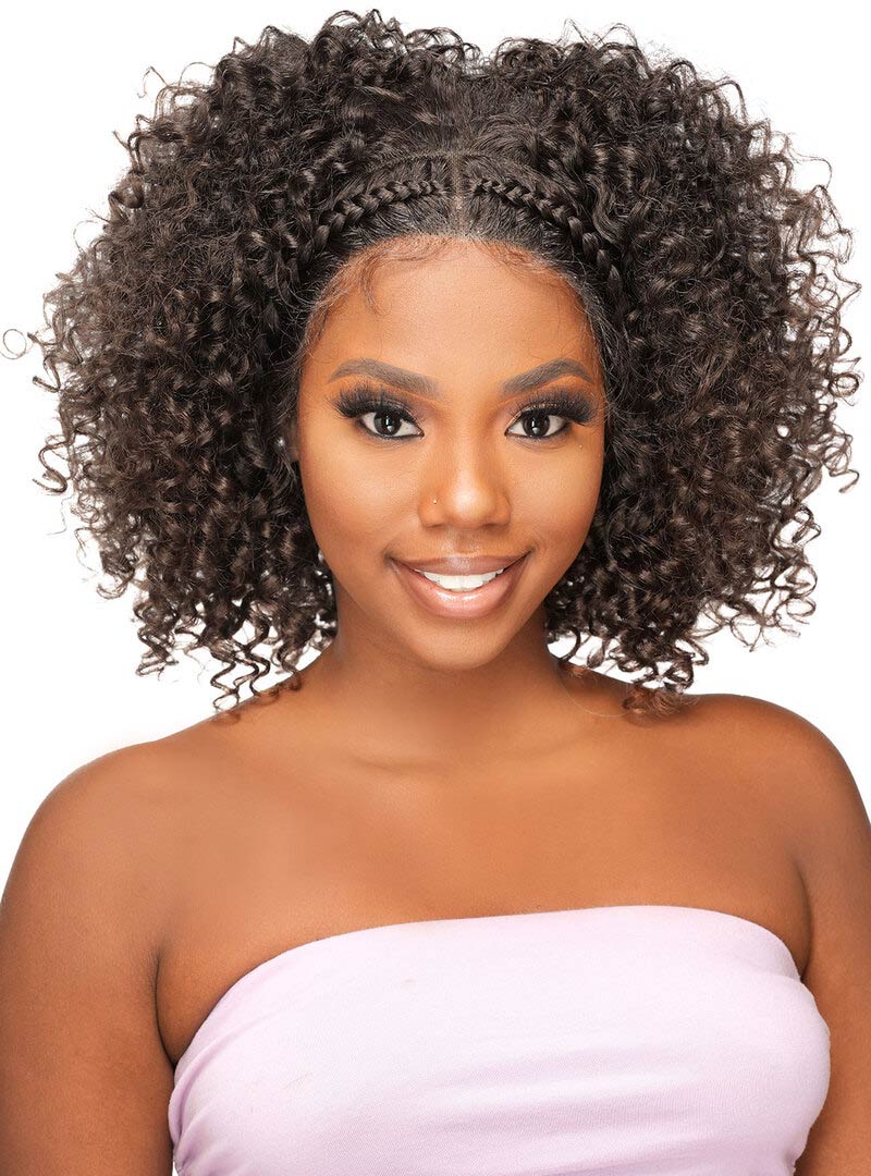 DOUBLE HALO BRAID (13X2 HD FREE PART) 14"
