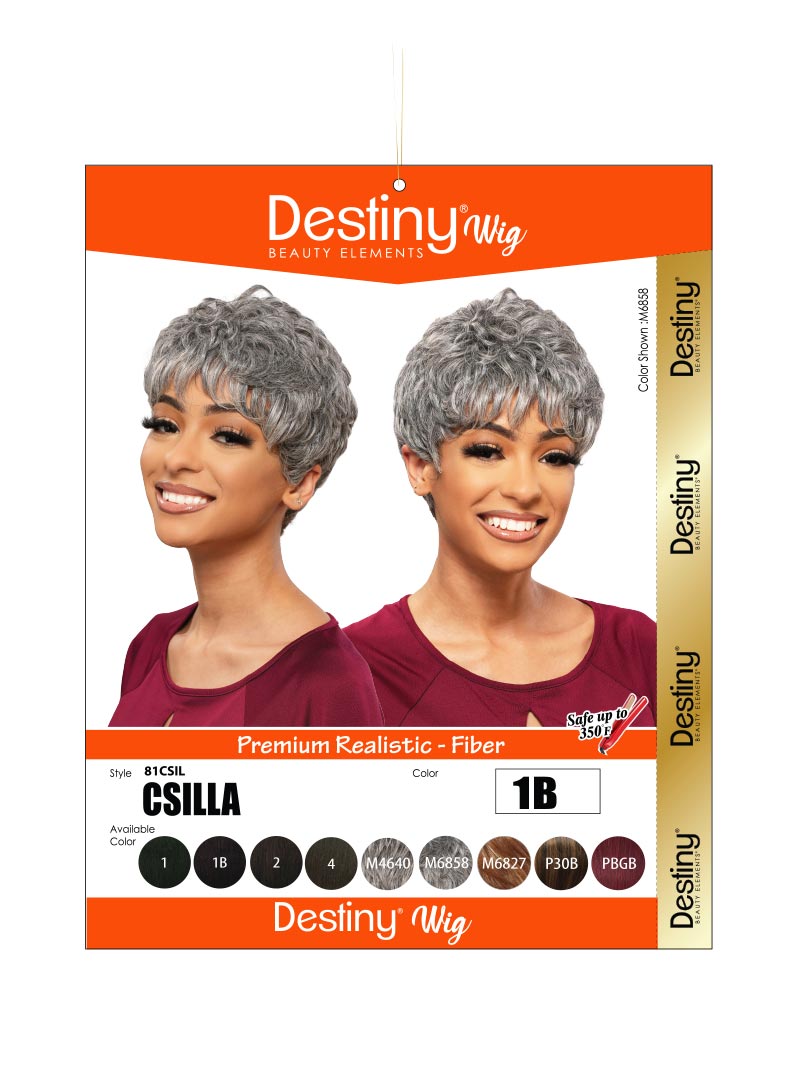 DESTINY WIG CSILLA (HI HEAT) - pixie cut