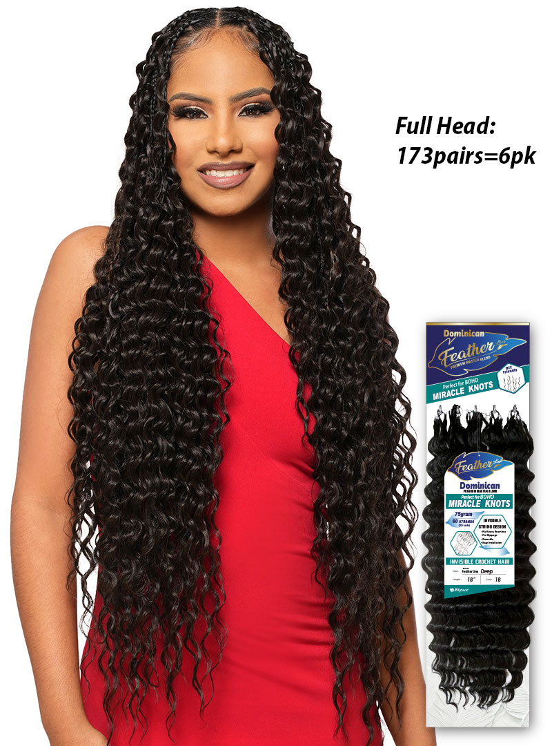 **Bijoux HH DOMINICAN Feather Line Deep