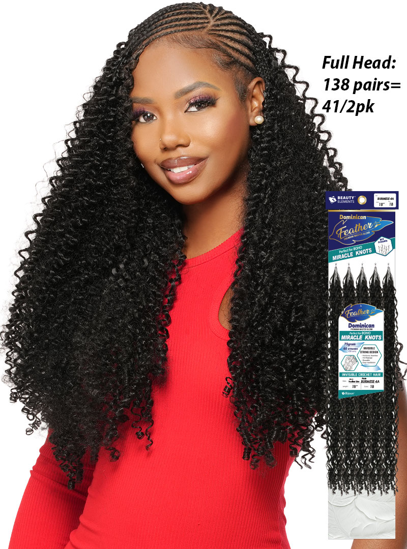 **Bijoux HH DOMINICAN Feather Line Pixie Burmese 4A