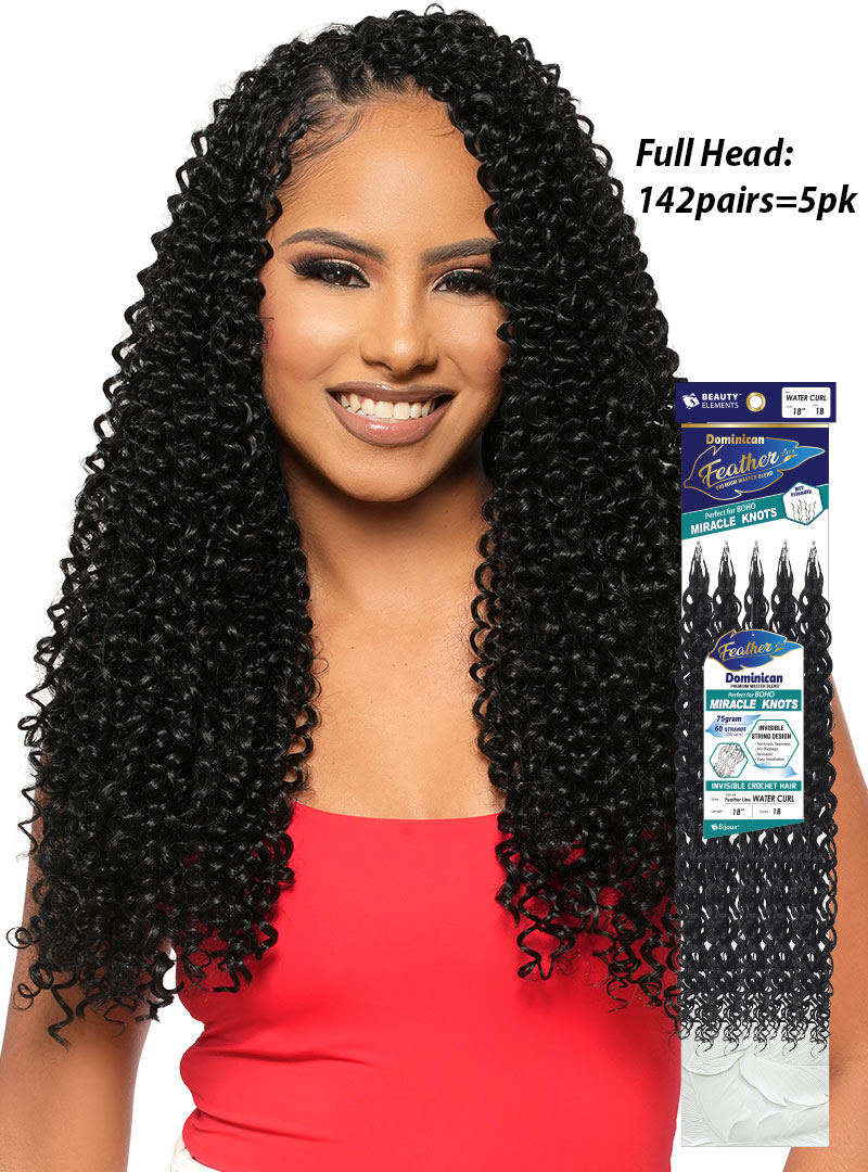 **Bijoux HH DOMINICAN Feather Line Water Curl