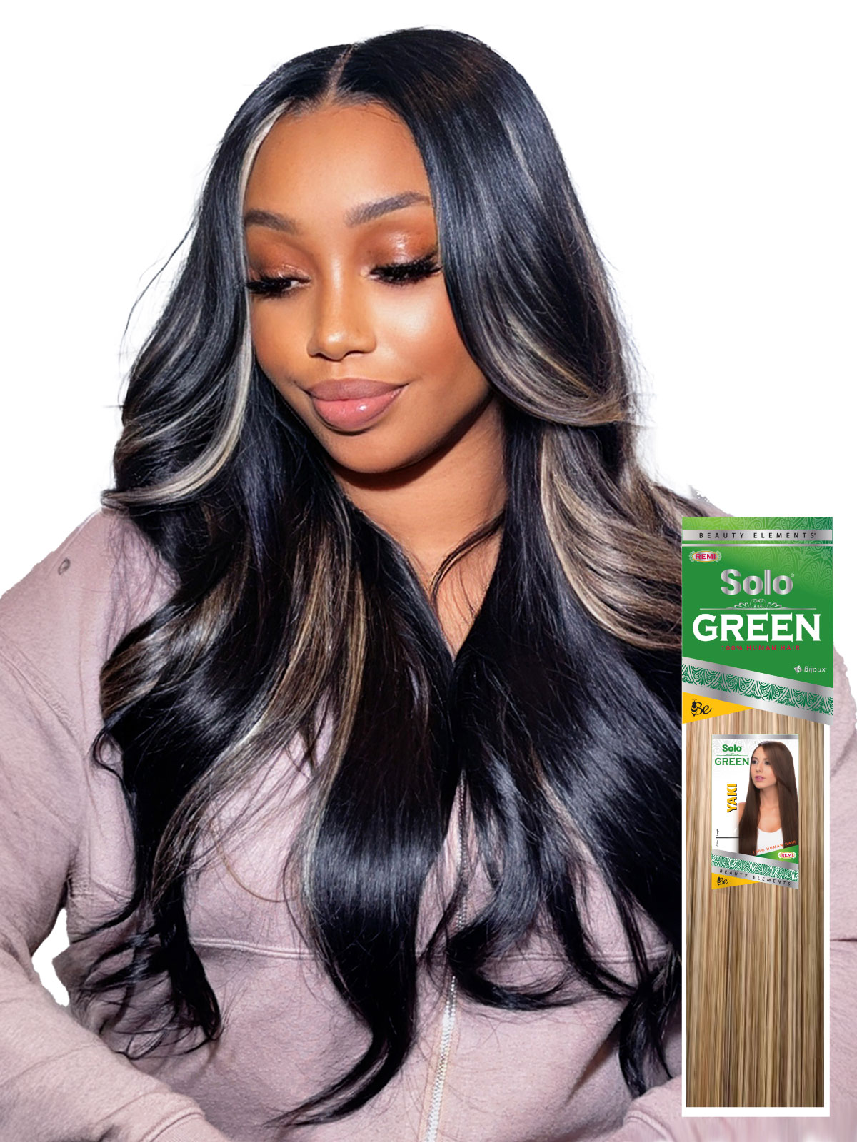 Bijoux HH Solo REMI GREEN YAKI WVG 20"