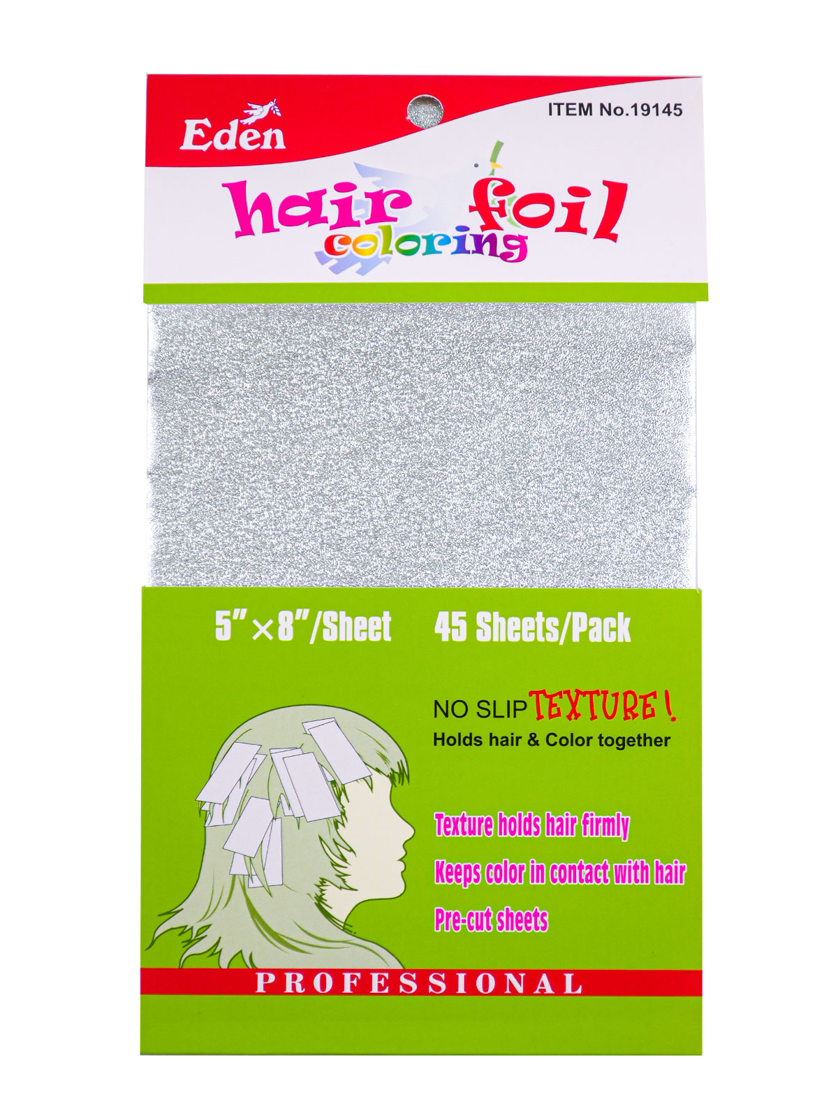 EDEN #19145 HAIR COLORING FOIL - DZ