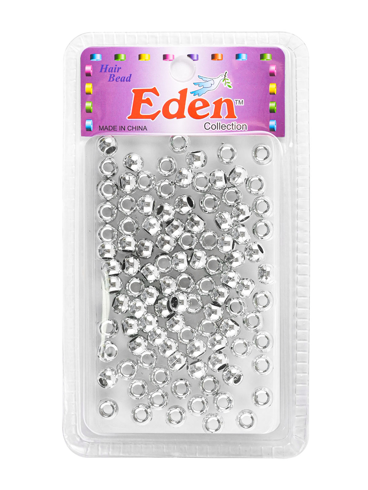 BR2 ROUND BEAD (200 PCS) (DZ SUBITEM OF) - SILVER