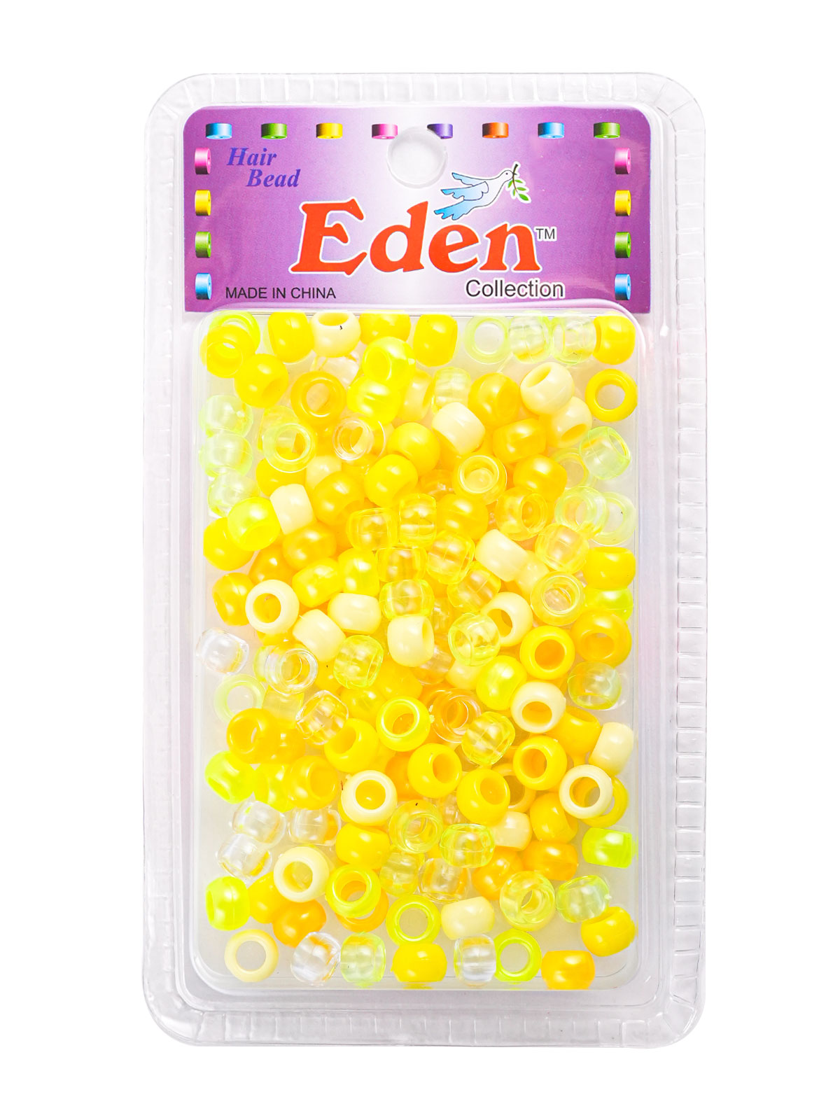 BR2 ROUND BEAD (200 PCS) (DZ SUBITEM OF) - YELLOW MIX