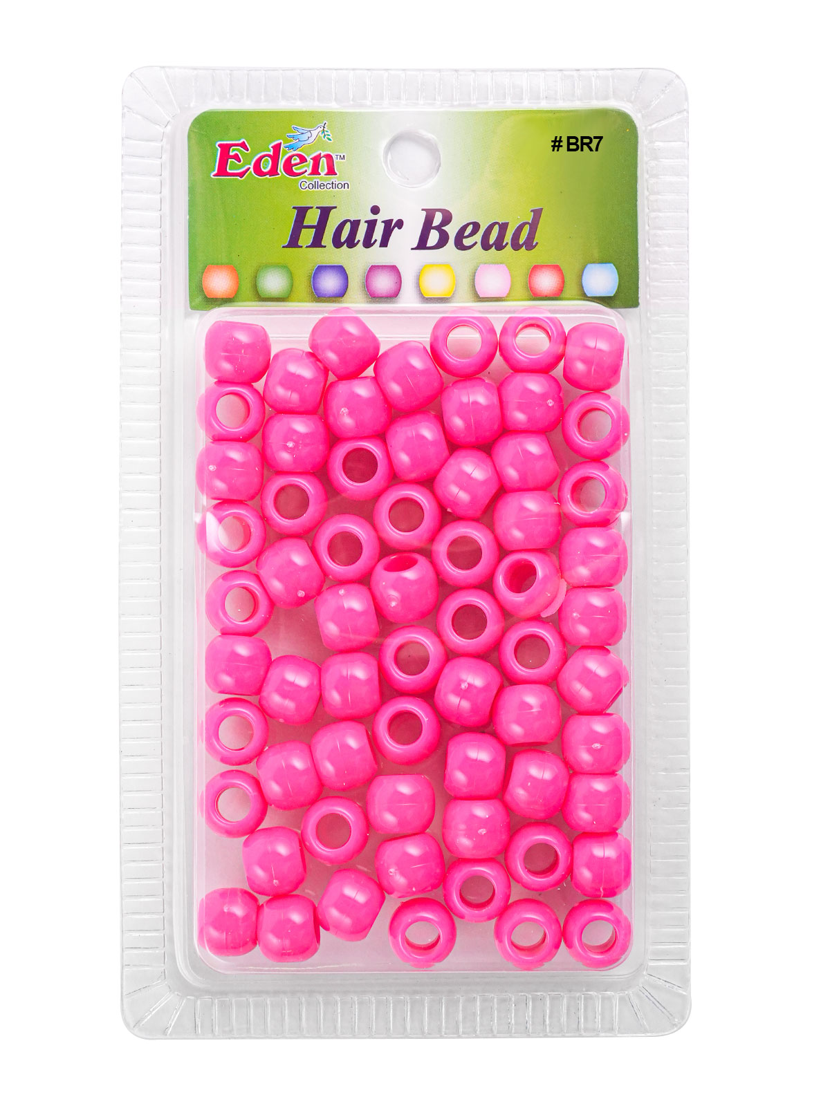 BR7 BIG ROUND BEAD (FASHION) DZ - HOT PINK