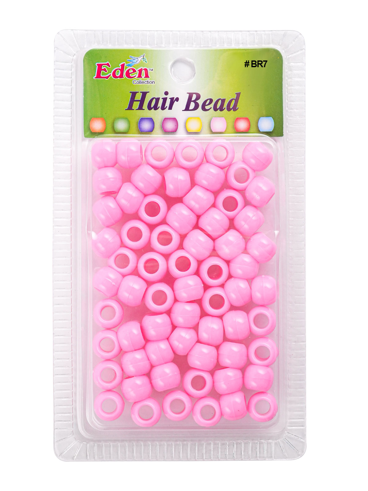 BR7 BIG ROUND BEAD (FASHION) DZ - LIGHT PINK
