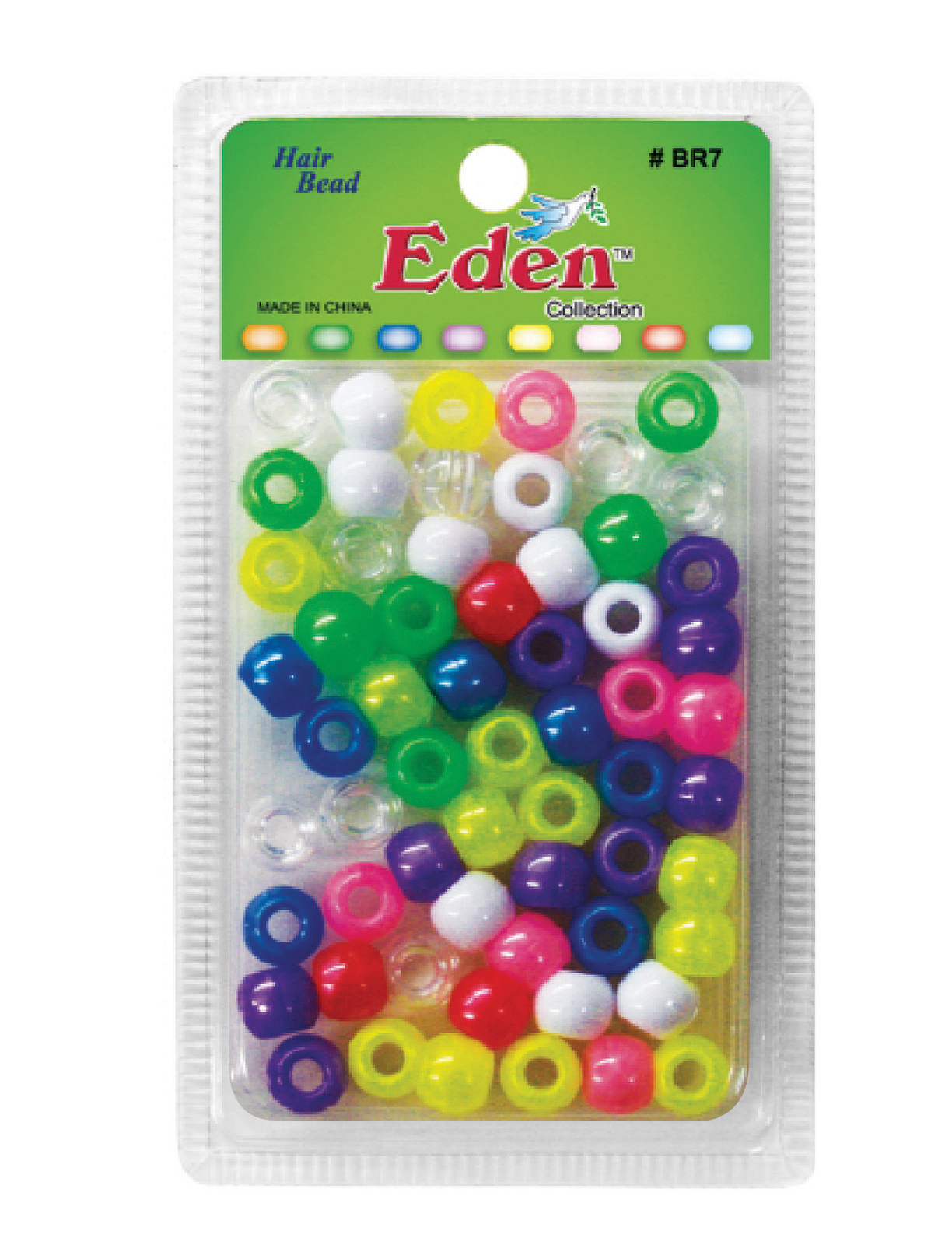 BR7 BIG ROUND BEAD (FASHION) DZ - PASTEL MIX
