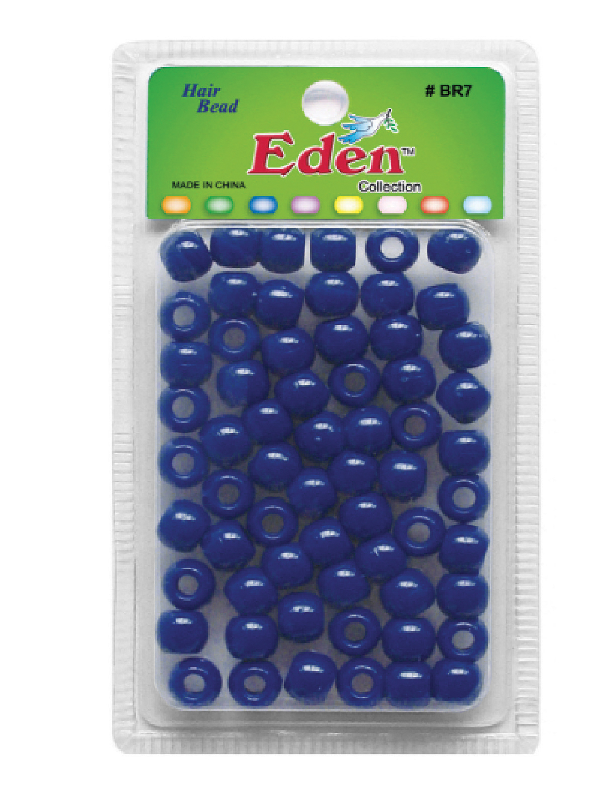 BR7 BIG ROUND BEAD (FASHION) DZ - ROYAL BLUE
