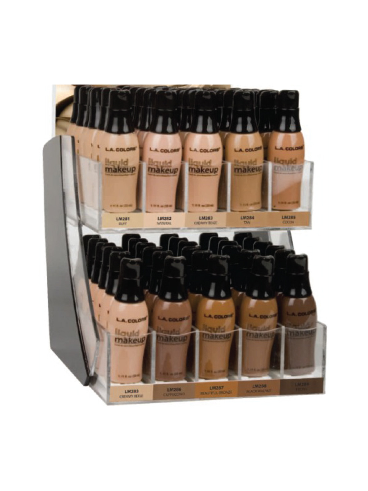 LA GIRL #CAD29B PUMP LIQUID MAKEUP (60PCS/SET) - SET