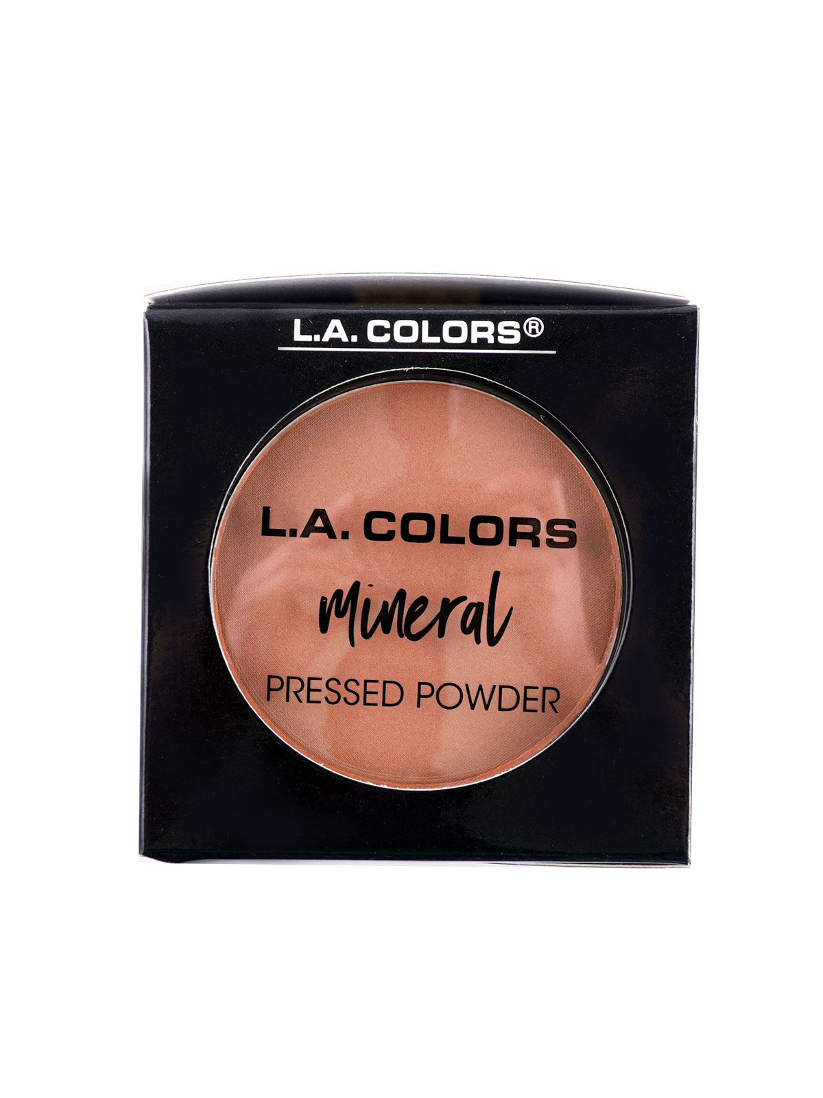 LA COLOR MINERAL PRESSED POWDER3 (CMP384, PCS) - EBONY