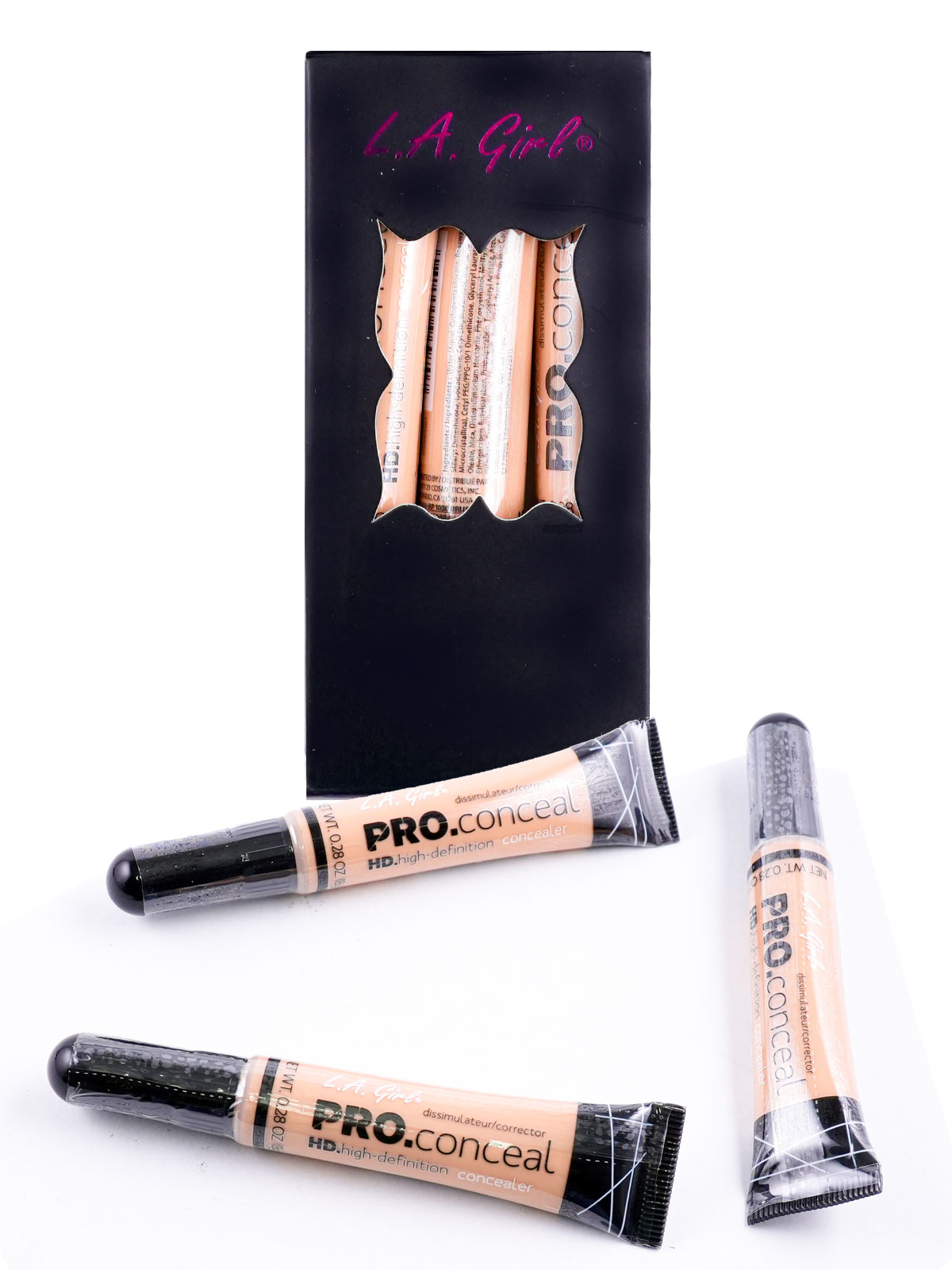 LA GIRL HD PRO CONCEAL (GC970, LIGHT IVORY) - 3 PCS/PK