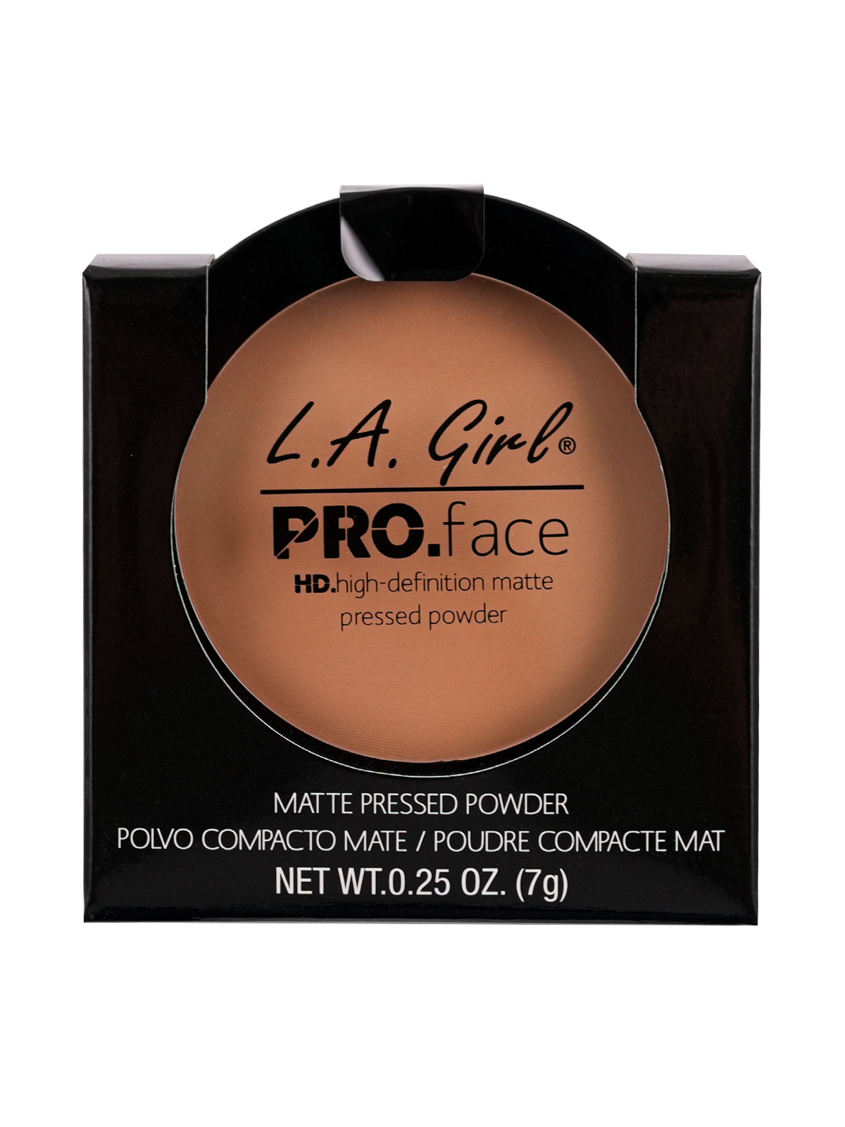 LA GIRL #GPP HD PRO FACE PRESSED POWDER (GPP607, WARM HONEY) - 3 PCS/PK