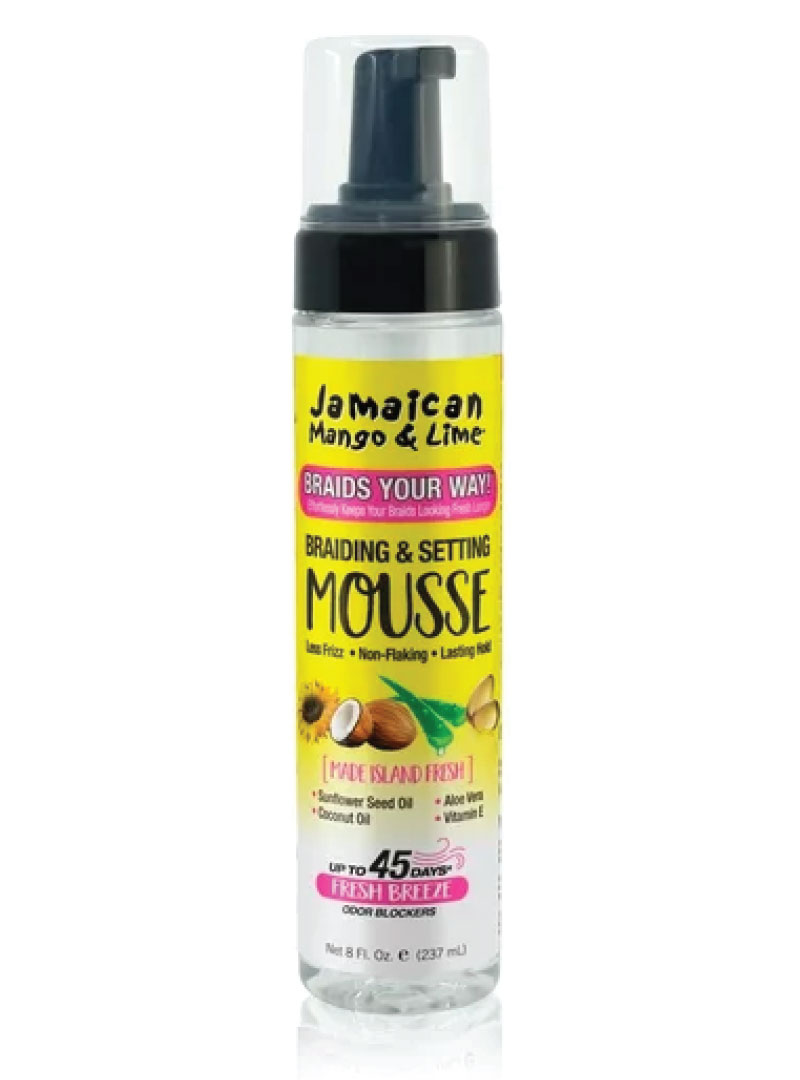 JAMAICAN MANGO&LIME #81015 BRADING & SETTING MOUSSE 8OZ (6PCS/BOX)