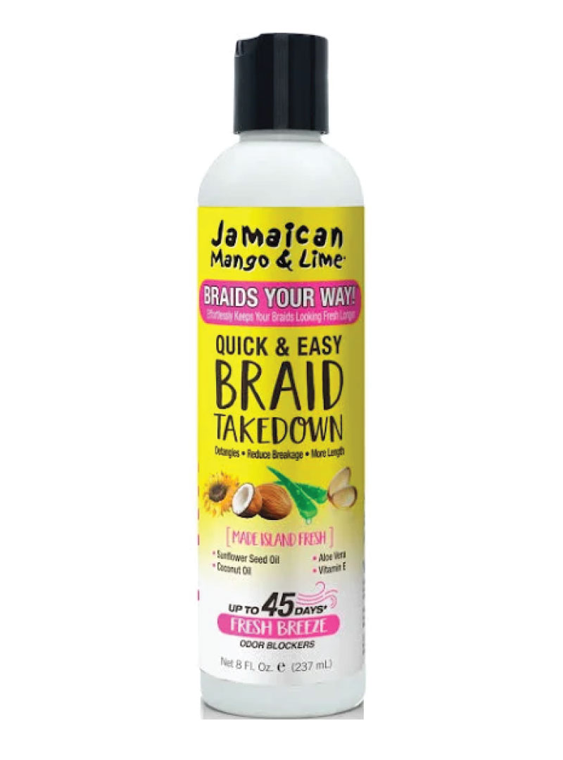 JAMAICAN MANGO&LIME #81016 QUICK & EASY BRAID TAKE DOWN (6PCS/BOX)